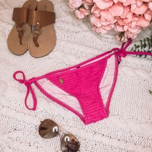 Ralph Lauren Ruffle Side Tie Bikini Bottoms S: XS